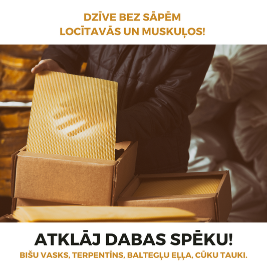 Dzīve bez Sāpēm locītavās un muskuļos!