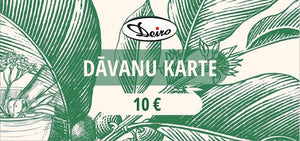 Deiro dāvanu karte 10 €