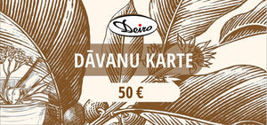 Deiro dāvanu karte 50 €