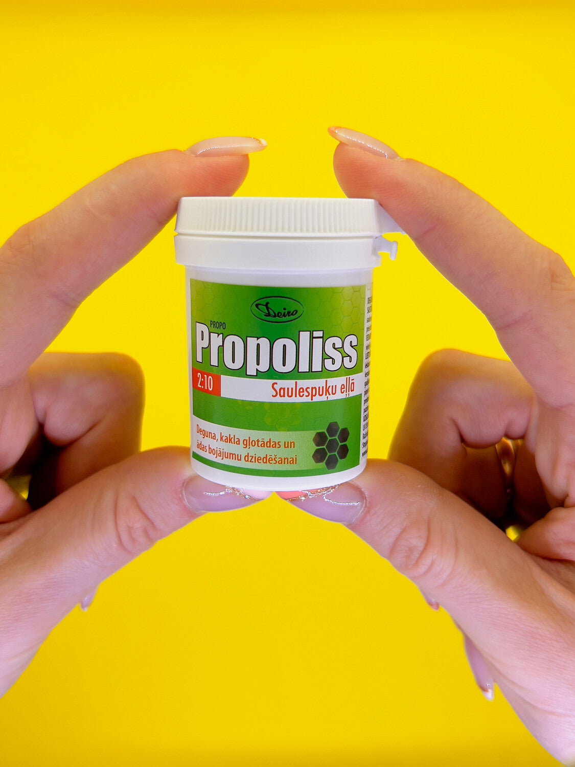 Propoliss saulespuķu eļļā Propo liniments 30g