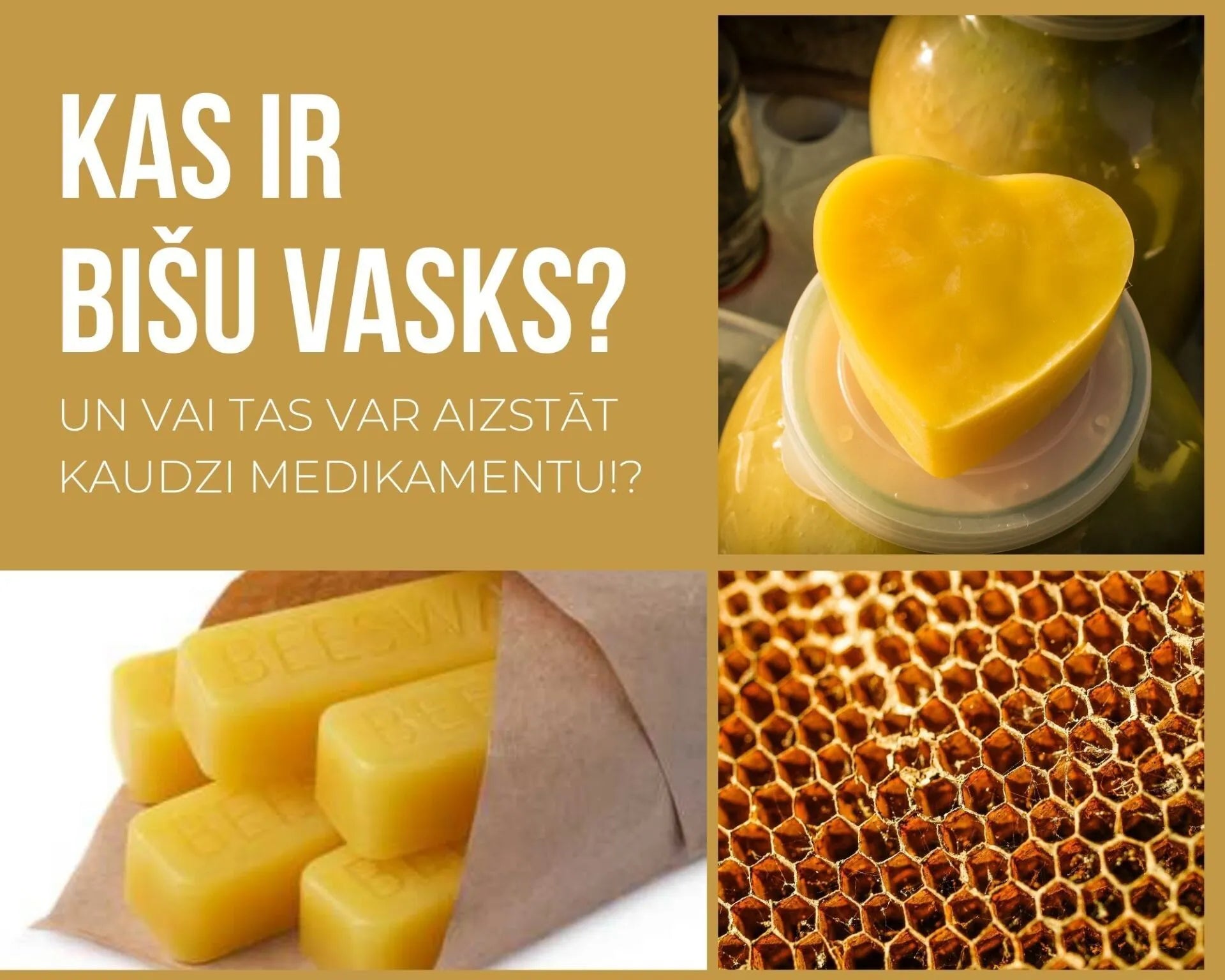 Kas ir bišu vasks? – Deiro.lv