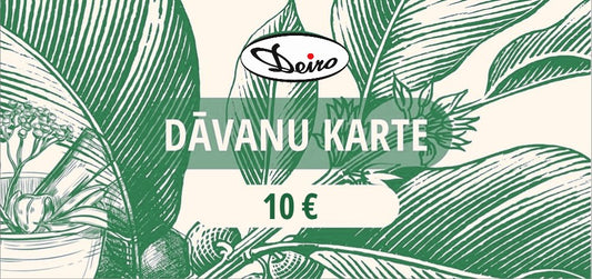Deiro dāvanu karte 10 €