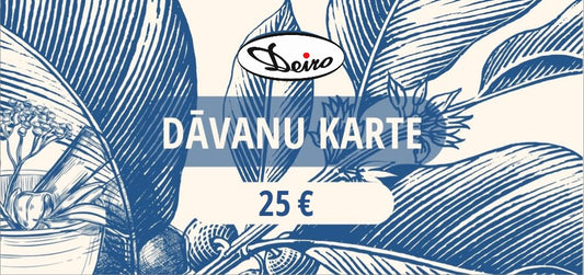 Deiro dāvanu karte 25 €