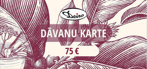 Deiro dāvanu karte 75 €