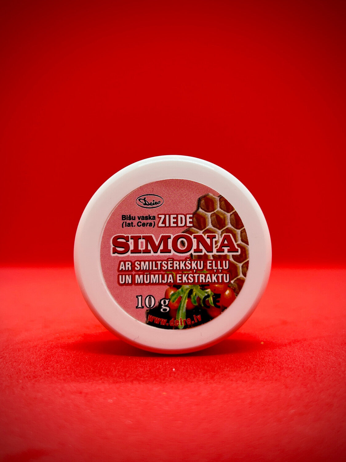 Beeswax ointment "Simona" with sea buckthorn oil and mummy extract 10g